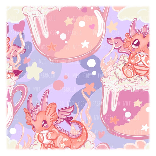 Tea Dragon Light Pink
