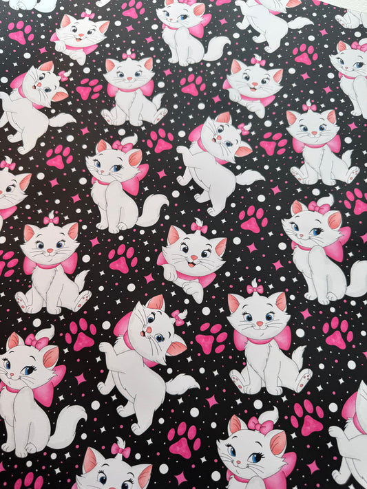 Cats Smooth Vinyl 1 roll (0.5 metre)