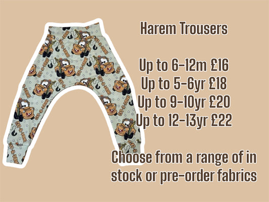Harem Trousers