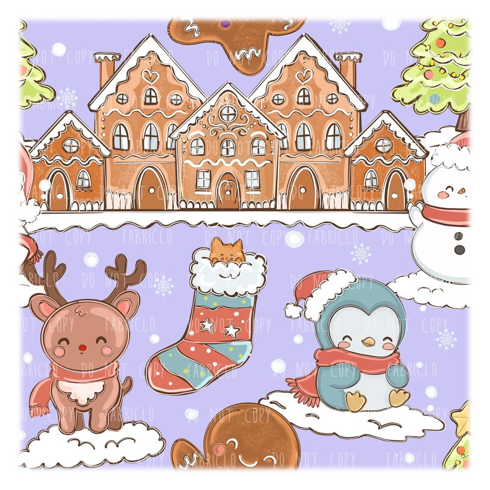Christmas Purple