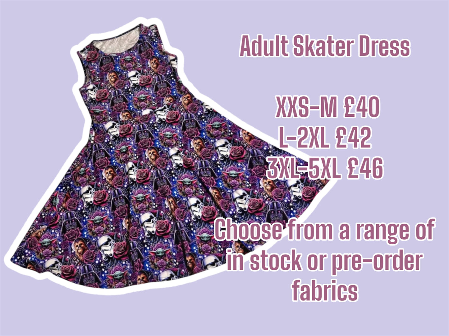Adult Skater Dress