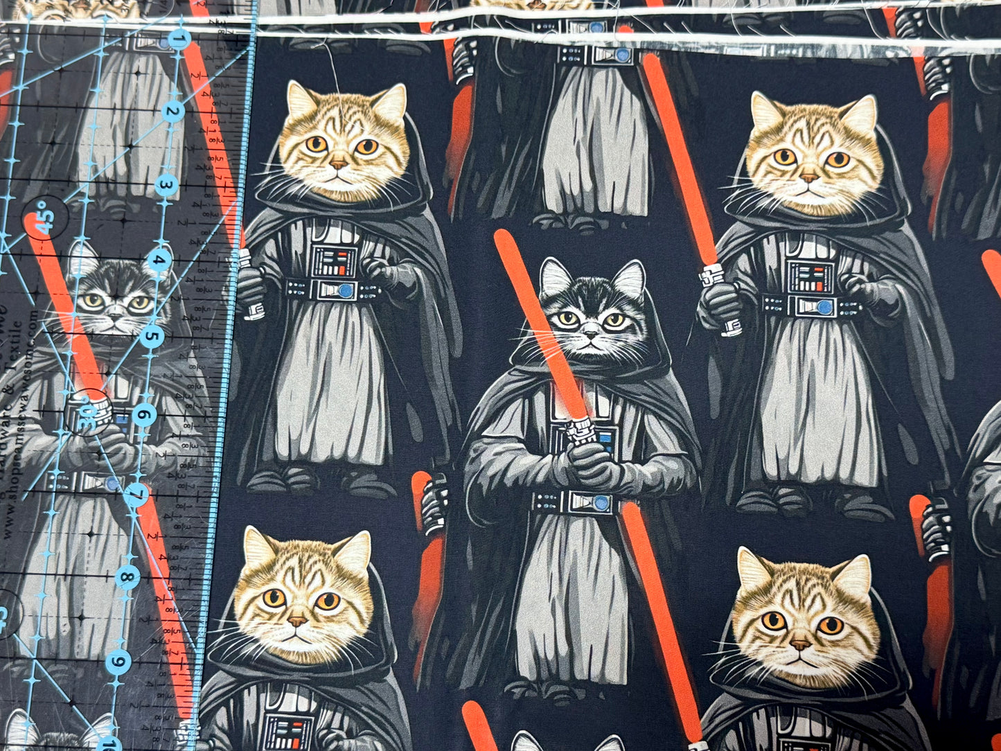 Cats - 0.5 metre Cotton Woven